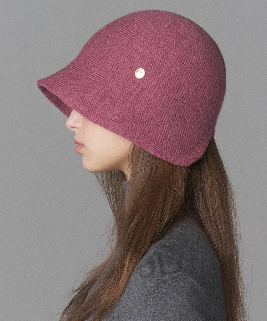 Hwaiteusaenjeu Knit Bonnet Hat Husslia (8 Colors)