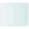 VidaXL Panneau pour étagère Verre transparent 30 x 25 cm
