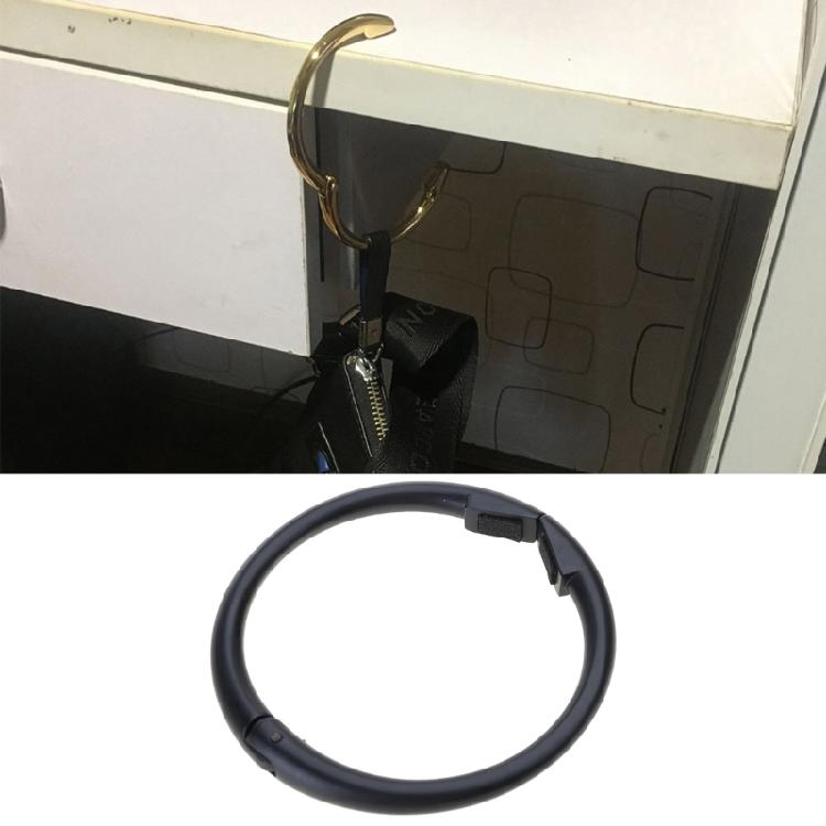 Fashionable Round Bag Hook Portable Folding Hangers for Drivers Outdoor Lovers