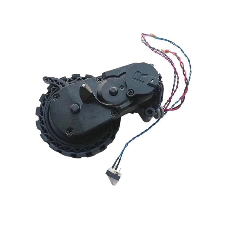 Vacuum Wheel Motor Assembly. Compatible for Yeedi VAC Station DVX34 Robotic Vacuum Parts Wheel Engine Vacuum Robot Wheel Spare Part. (Color : R