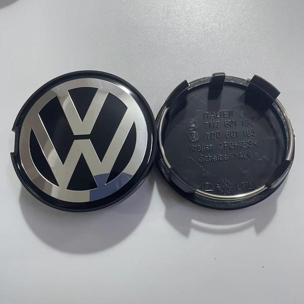 Volkswagen R GTI Radkappen-Emblem - Wolfsburg Mittelkappe für Magotan, Touran, Sagitar
