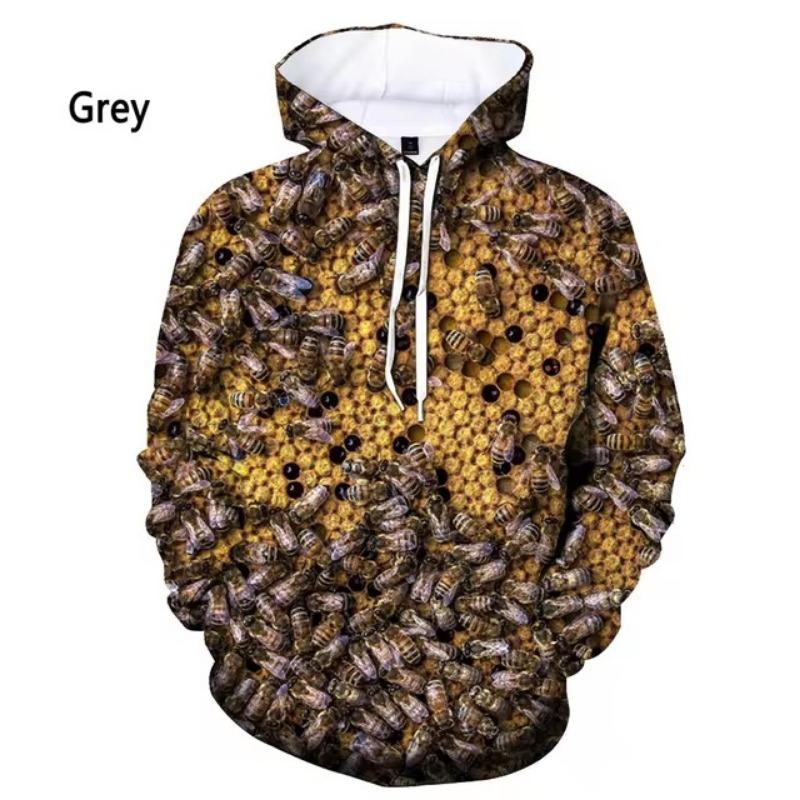 

Retro Hoodies Men Women 3D Printed Sweatshirt Harajuku Animal Style Hoodie Couple Casual Pullover 2XL