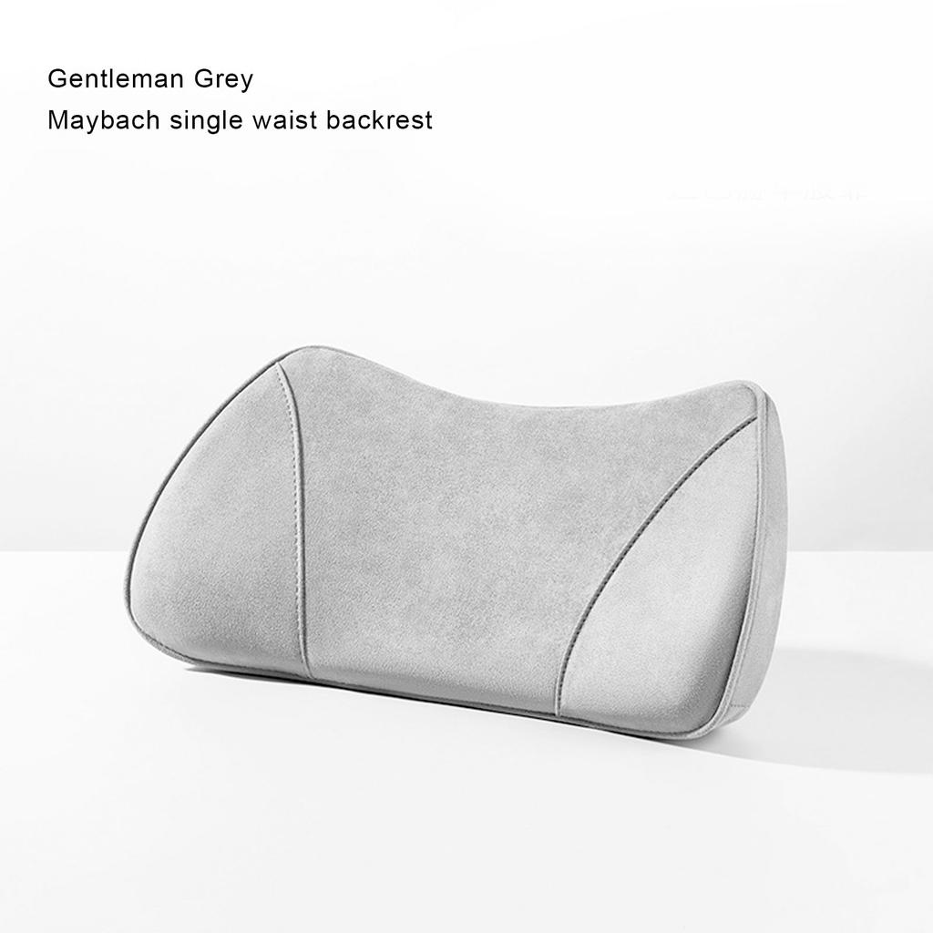 Brand New Car Seat Booster Universal Driver Memory Foam Lumbar Pillow Suede Seat Height Inclined Cushion