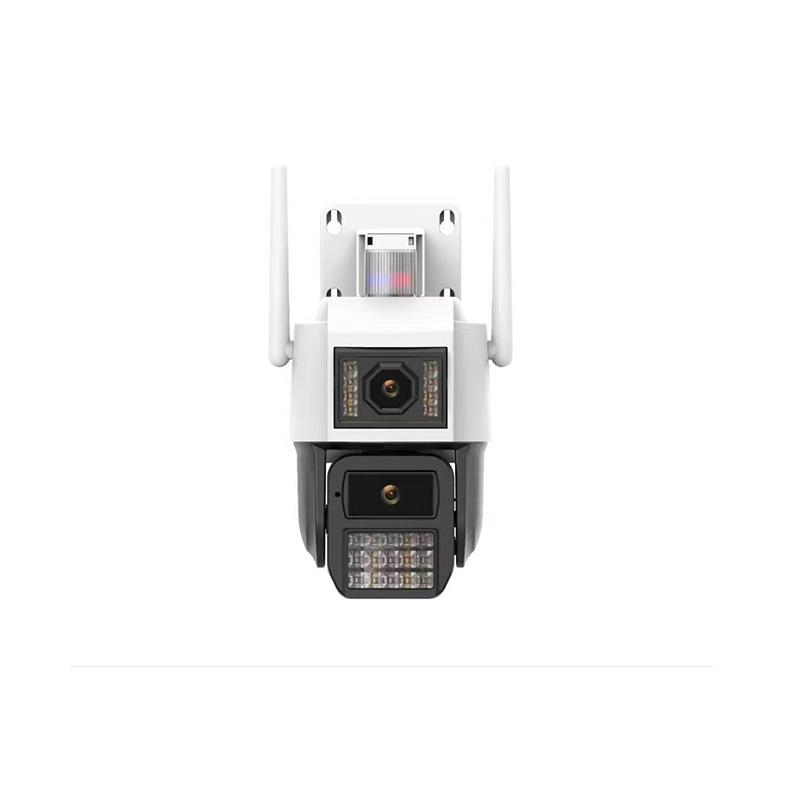 Ruibo Shi Dual-Lens 4G WiFi Outdoor PTZ Camera with 360° View & Two-Way Intercom