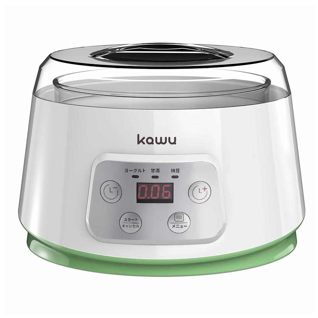 KAWU Yoghurt Lavtemperatur Drikke Natto Fermentert Oppskriftsbok Perfekt som julegavemaker, Matlaging, Yoghurt, Amazake, Maker, Mat, Inkludert,