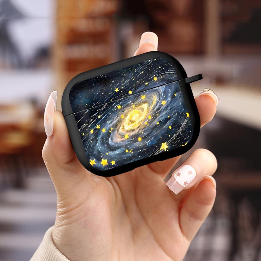 Kosmische Sterne Kopfhörerhüllen Hülle für Airpods Pro 3 Pro2 2 4 Pro3 1