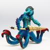 Mutant Octopus Figurine Colorful Creature About 11 Cm Toy Game
