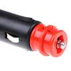 12V-24V 8A Male Car Lighter Socket Plug Connector With Red On/Off Switch