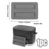 1/2pcs Toaster Dustproof Cover BPA-Free Food-Safe Silicone Toasters Protector Lid for Blocks Dirt Bugs Pet Hair Kitchen Gadgets