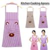 Waterproof Kitchen Cooking Apron Oil-proof Oxford Cloth Hand-wiping Apron Breathable Sleeveless Apron for Catering and Baking