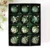 8cm Retro Antique Christmas Ball Set Ornament Christmas Tree Decoration Window Display Ornament