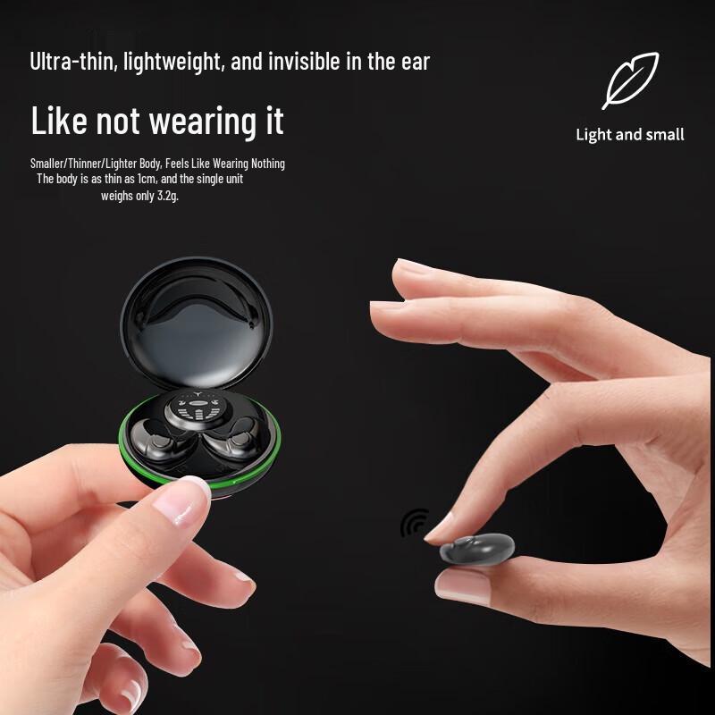 Sayrelances Ultra-Thin Sleep Bluetooth Earphones