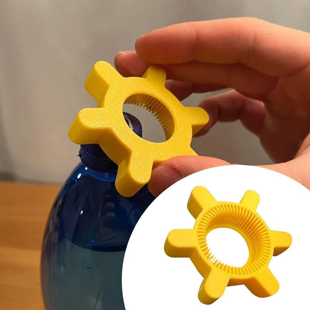 1pc HeavyDuty Bottle Cap Opener with One-Handed Lever Efficient Grip, Sharp Edges for Easy Opening -Compact 1.16inIdeal for Home, Kitchen, Bar