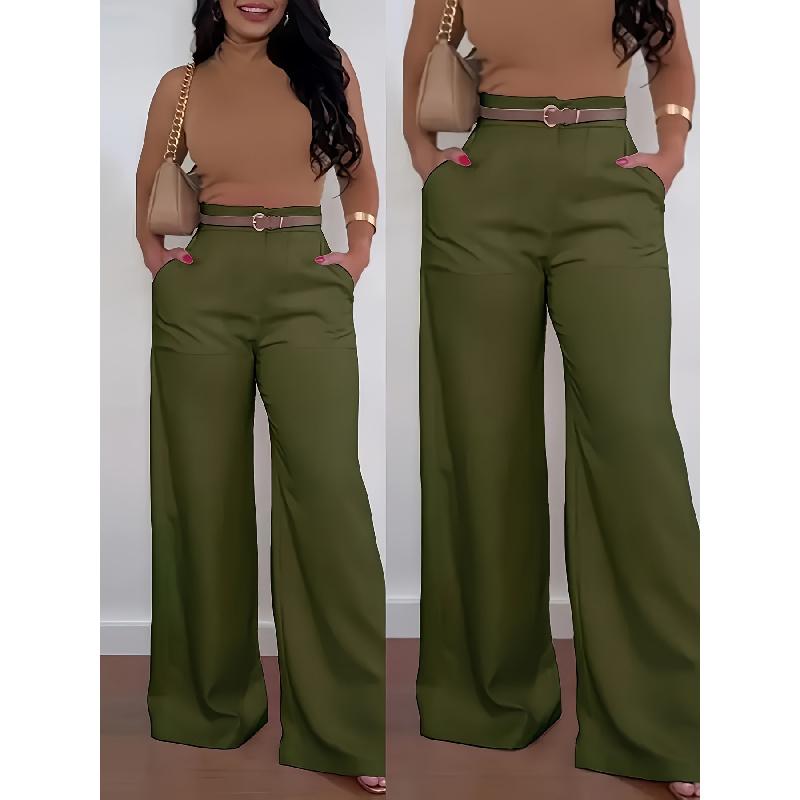 2026 Spring and Autumn Women's Wide-Leg Suit Pants, High-Quality Casual Trousers