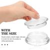 Luxshiny 2pcs Glass Teapot Replacement Lids:Tea Cup Covers, Teapot Covers, Teapot Lid Replacement, Clear Tea Kettle Lids Tea Pot Lids, Glass Teapot