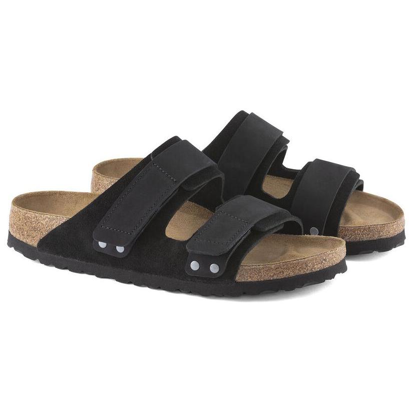 Uji Birkenstock Suede Sandal 'Black' 1024810