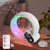 RGBCW Wake Up Light Ambient Lights Alarm Clock Time Display White Noise Machine Wireless BT Speaker APP Control Remote