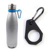 High Quality Aluminum Sports Outdoor Kettle Buckle 7 Colors 4*9cm Water Bottle Holder Accessories Carabiner Hook Camping Hiking