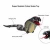 Giocattolo serpente telecomandato giocattolo serpente ricaricabile RC giocattoli rettili spaventosi giocattoli scherzi lunghi 43 cm per bambini