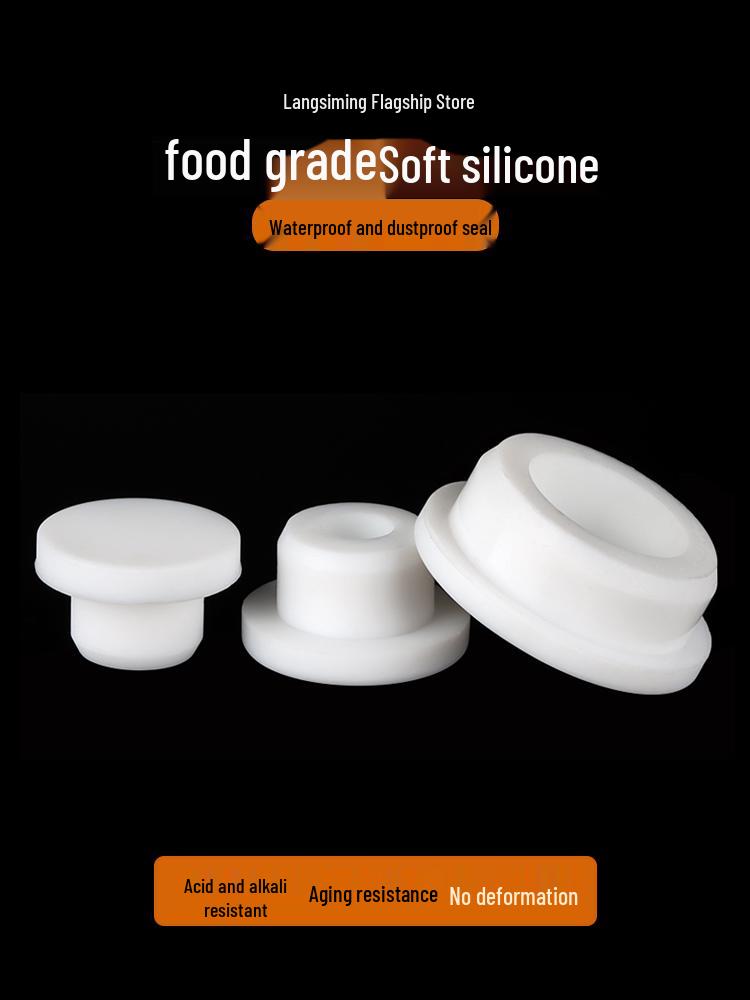 Silicone T-Shaped Sink & Bathtub Hole Plug for Overflow Prevention.