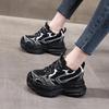 TW1279-2 Women's Thick Sole Rhinestone Dad Shoes - 2024 Versatile Autumn Fashion