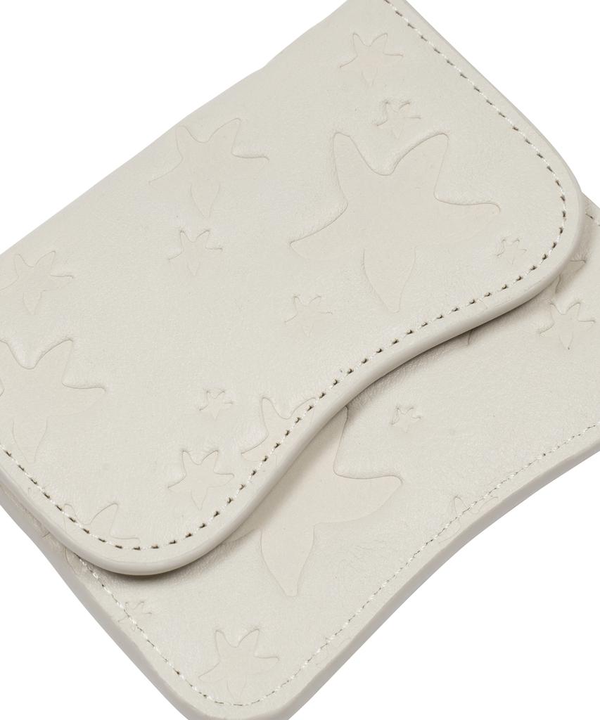 The Coldest Moment Tcm Starfish Pattern Mini Pouch (Ivory)