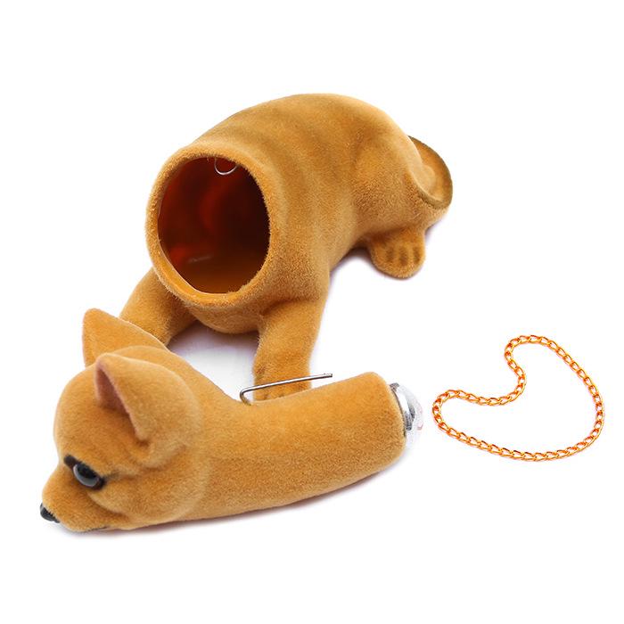Creative Shaking Head Dog Ornament: Cute Car Dashboard Puppy Simulation