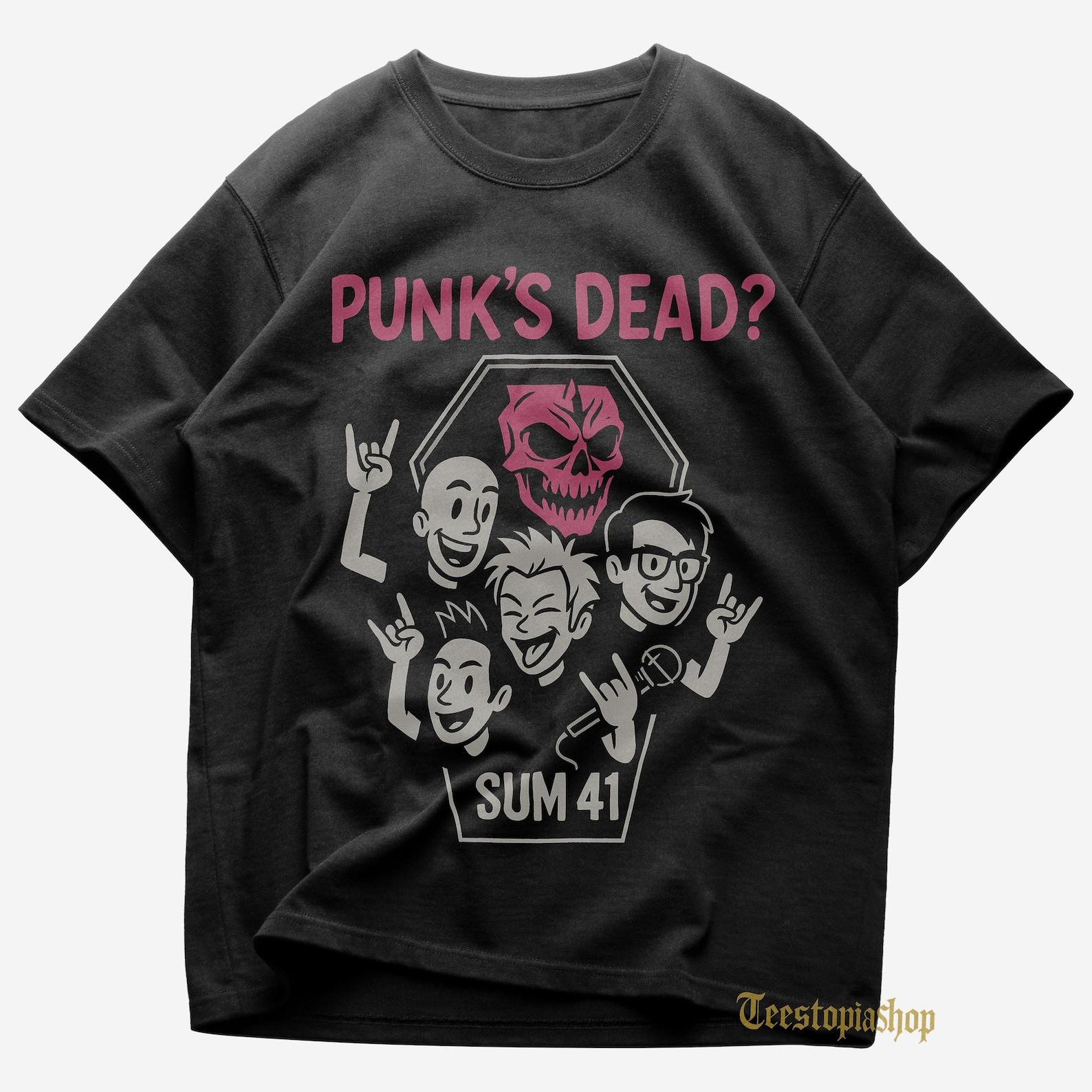 Sum 41 T shirt - Rock Music Shirt - In Too Deep - Still Waiting - Order In Decline - Underclass Hero - Sum 41 Merch - Unisex Rocker Clothing 2XL