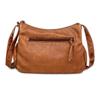Univerzálna mäkká PU kožená kabelka a taška cez rameno pre ženy Veľkokapacitné crossbody kabelky Tote Bucket Bag Dámske Vysoko kvalitné kabelky Hobo Bag