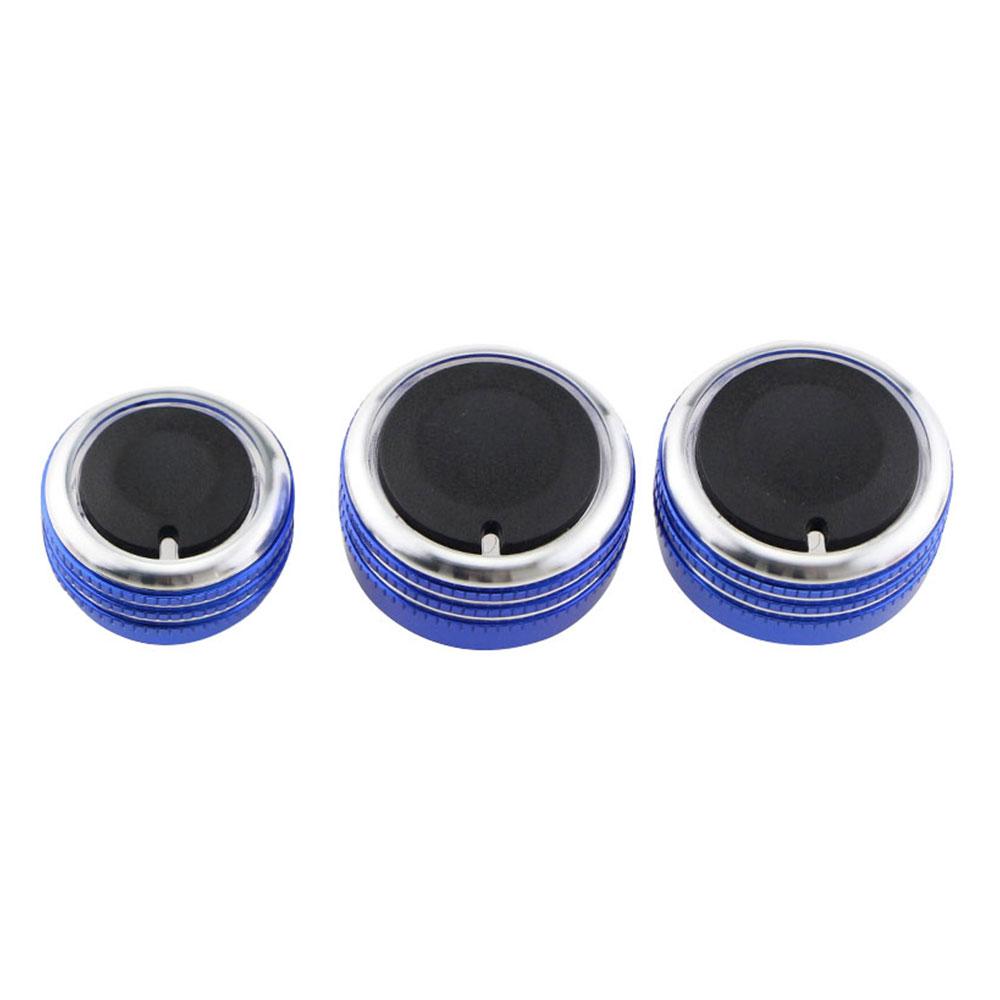 3Pcs Car AC Knob for Volkswagen VW Golf 5 MK5 Jetta Tiguan Touran Passta B6 B7 3C for Skoda Octavia A5 Air Conditioning Knobs
