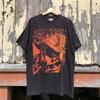 Jimmy Page Led Zeppelin Tour krátký rukáv černá barva tričko KV29039