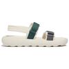 FILA Drifter Tube Sandals Slip Resistant Abrasion Resistant Sports Sandals Unisex Beige Gray Korean Style 1SM02573F_300