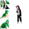 Playful Halloween Childs Dinosaur Costume Crocodile Jumpsuit For Memorable Cosplay Moments