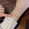 Chic Titanium Steel Bracelet Women High End Jewelry Trend Elegant Look for Friends Holiday
