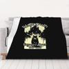 1PC Death Tour Rat Black European Black Death home room decorations Winter Blankets for Adults Bedding Home Interior Sofa Knee