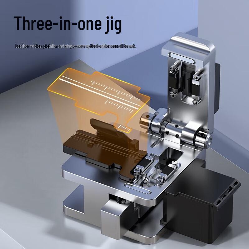 Sanze QGD-01 Fiber Cleaver with 3-in-1 Fixture