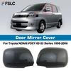 Car Decoration Door Mirror Cover For Toyota NOAH/VOXY 60 65 Series 1998-2006 Carbon Fiber Car Rearview Accessories