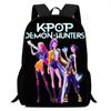 Kpop Witch Hunter Group Schoolbag High Definition Printing Casual Light Backpack Primary School