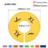Colorful Clothing Size Divider Rings – Hot Selling Apparel Organizers