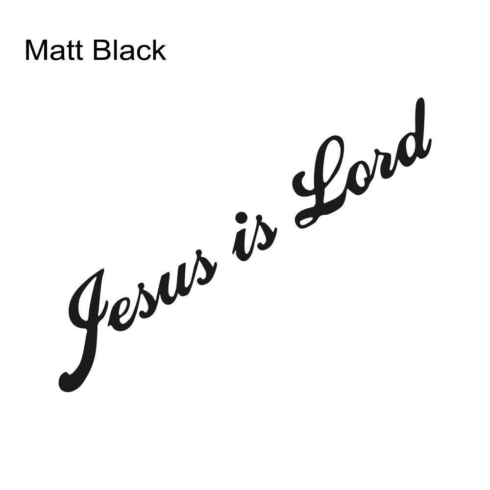 Jesus is Lord Sticker Car Body Window Christian Christ Religious Vinyl Decal Letter Graphics Motorcycle Truck Laptop Accessories