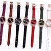 Same Versatile Fashion Casual Belt Watch Rhinestone Student Waterproof Quartz Watch