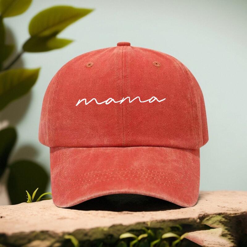 Trendy Printed Mama Baseball Cap for Unisex And Women Suitable for Outdoor Casual Wear