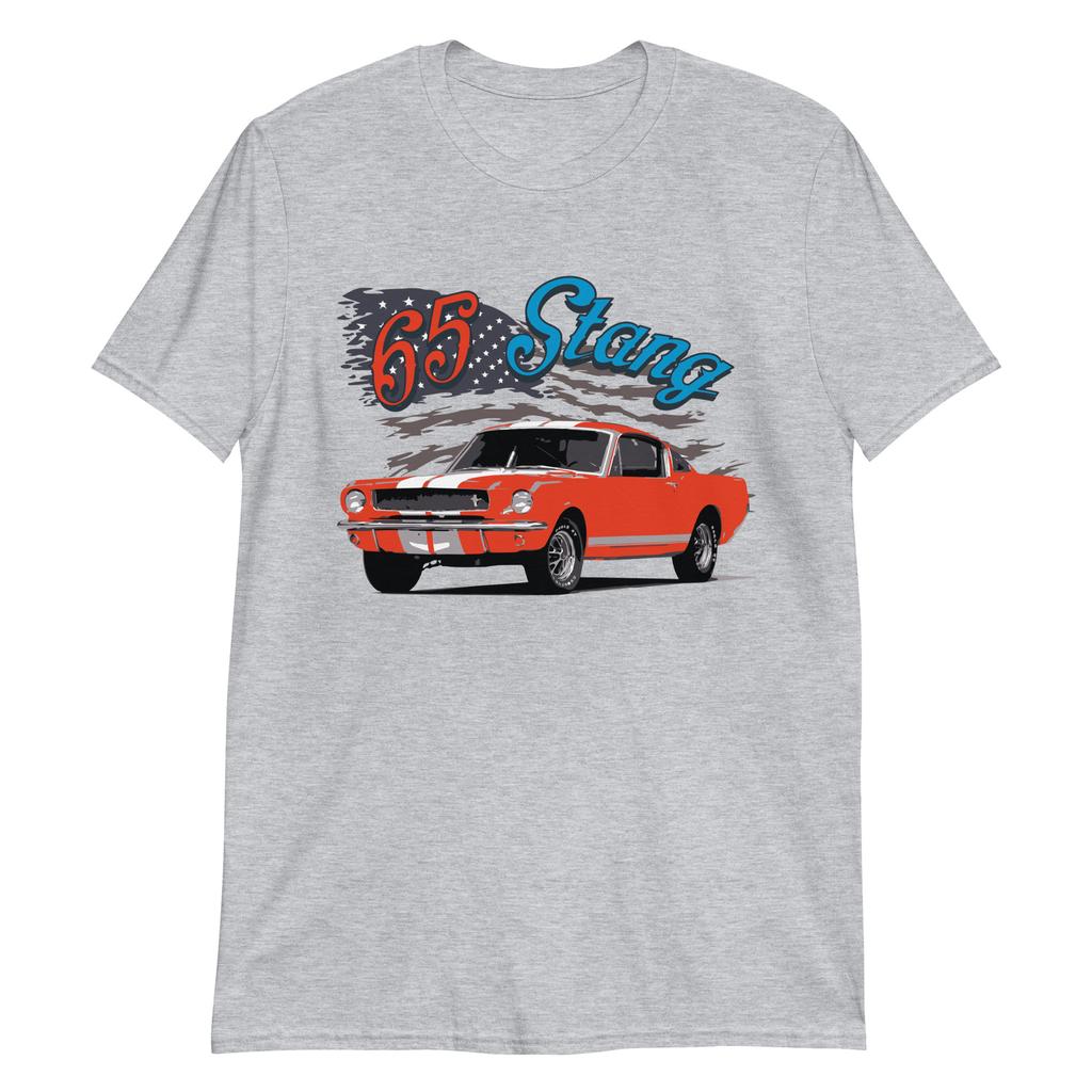 1965 Mustang Fastback American Classic Car Nostalgia T-Shirt