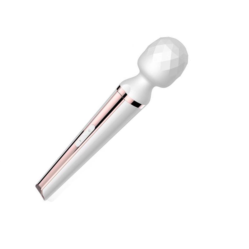 Microphone Shape Vibrator 8 Frequency AV Stick Mute Massage Rod for Woman