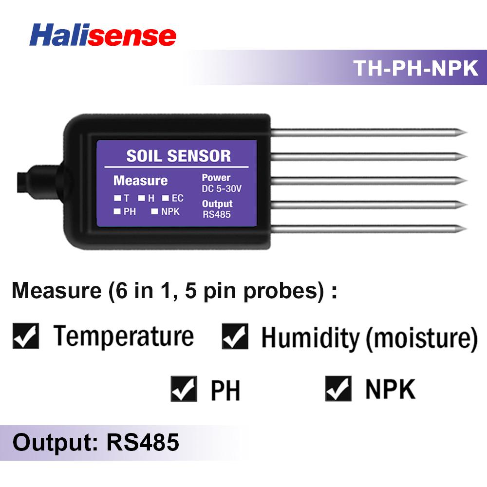 RS485 Modbus Soil Sensor 7 in