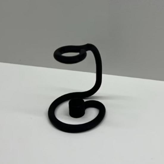 Low Odor Safe 3D Print Figurine Printed Pen Holder with Stable Base, Desktop Multi-scene Desk Cabinet Decor Stand, Minimalist Art Sculpture