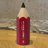 Pencil Shaped Storage Box Student Creative Pen Holder Desktop with Cover Dust-proof Stationery Pen Holder Makeup Brush Holder