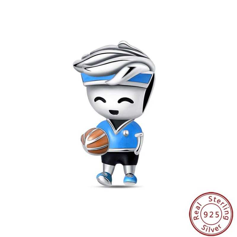 

Спортивная серия Медь Футбол Бадминтон Бокс Йога Балет Шармы Бусины 3 мм Сделай сам Изящные украшения