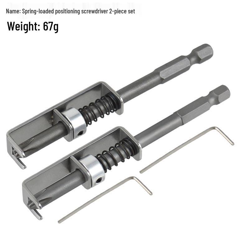 Polohovací šroubovák s pružinou: Univerzální šroubovací nástroj pro ovládání jednou rukou