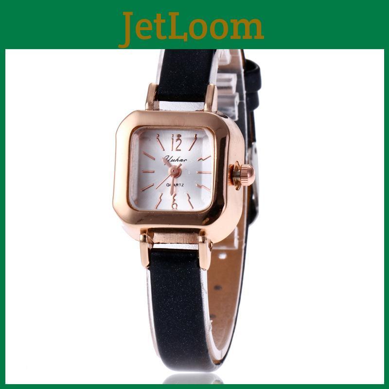 Stylish Retro Quartz Watch With Thin Strap For Adults Decorative Features